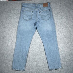 Levi's 541 Jeans Men's Size 34x30 Blue Faded Whiskers Premium Denim Distressed E